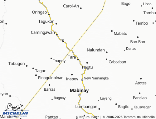 MICHELIN Tara map - ViaMichelin