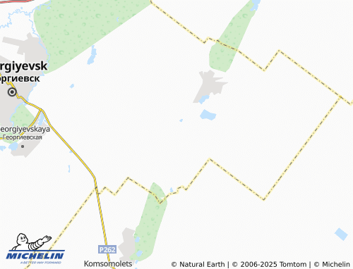 MICHELIN Nizhnezol'skiy map - ViaMichelin