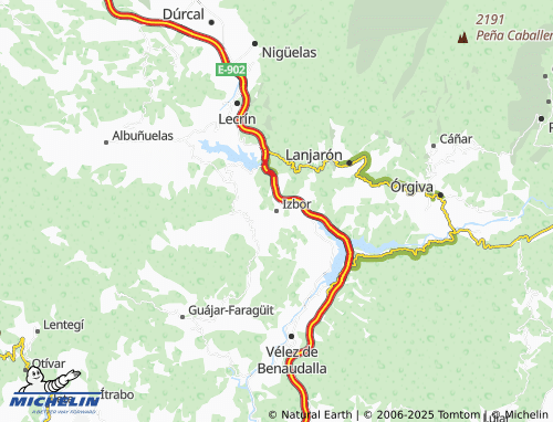 MICHELIN Izbor map - ViaMichelin