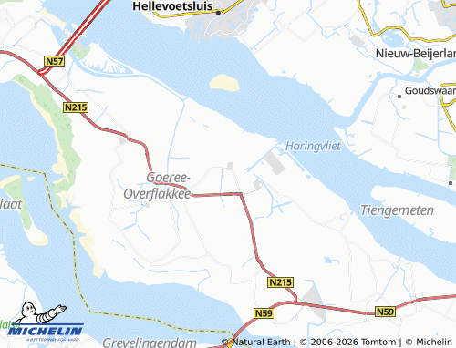 Mapa MICHELIN Sommelsdijk - ViaMichelin