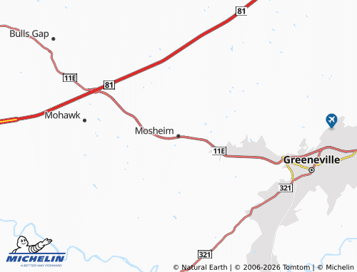 Mappa MICHELIN Mosheim - ViaMichelin