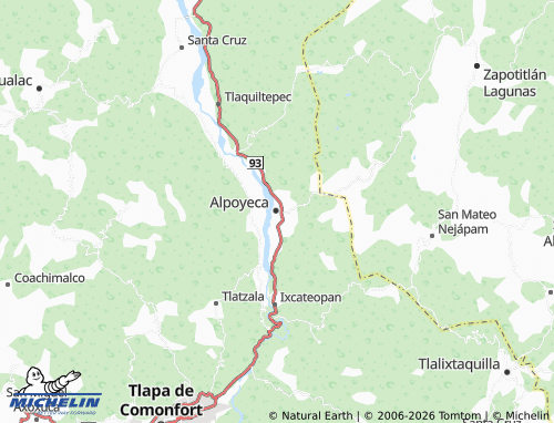 Mappa MICHELIN Centro - ViaMichelin