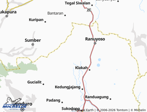 MICHELIN Sawaran Lor map - ViaMichelin