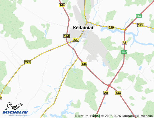 Mappa MICHELIN Pelėdnagiai - ViaMichelin