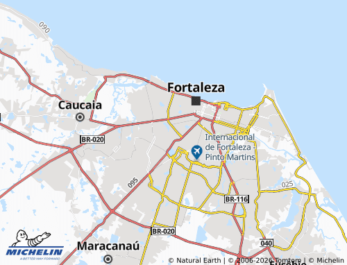 MICHELIN Bela Vista map - ViaMichelin