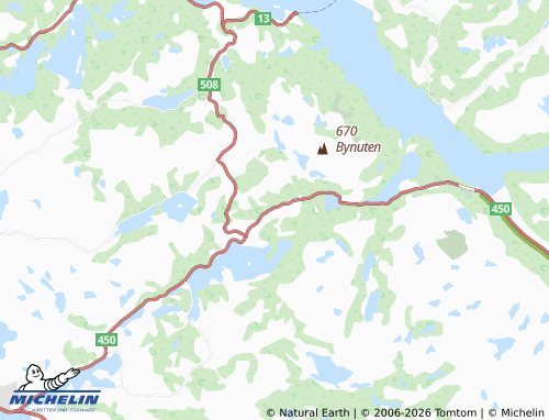 MICHELIN-Landkarte Oltedal - ViaMichelin