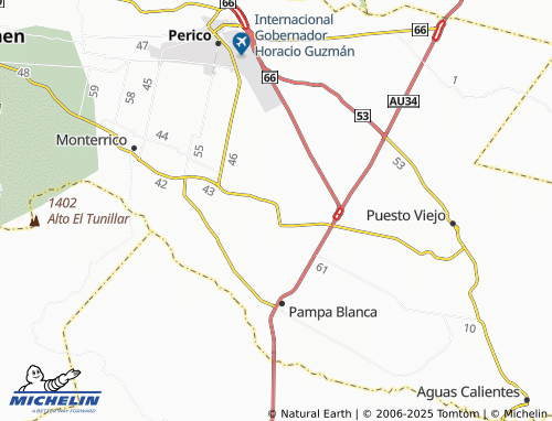 Mapa MICHELIN Los Lapachos - ViaMichelin