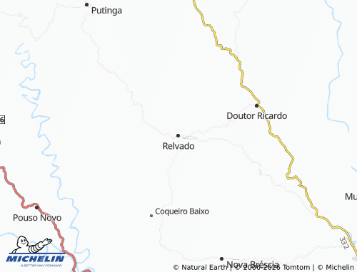 Mapa MICHELIN Relvado - ViaMichelin