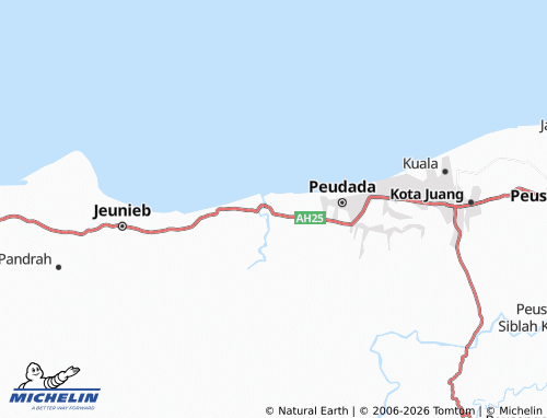 Mappa MICHELIN Meunasah Pulo - ViaMichelin