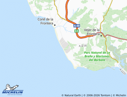MICHELIN-Landkarte El Palmar - ViaMichelin