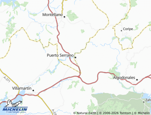 Mappa MICHELIN Puerto Serrano - ViaMichelin