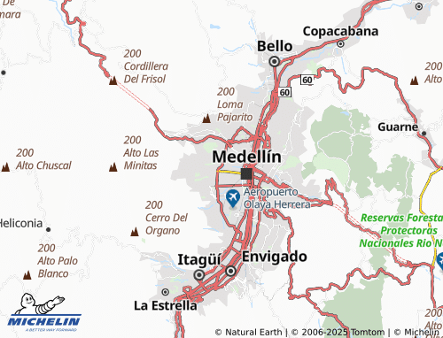 MICHELIN Los Pinos map - ViaMichelin