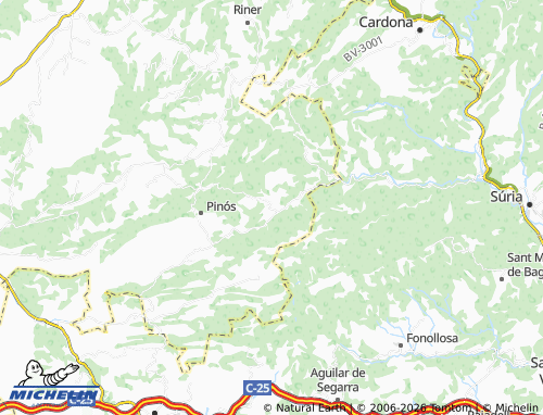 Mappa MICHELIN Vallmanya - ViaMichelin