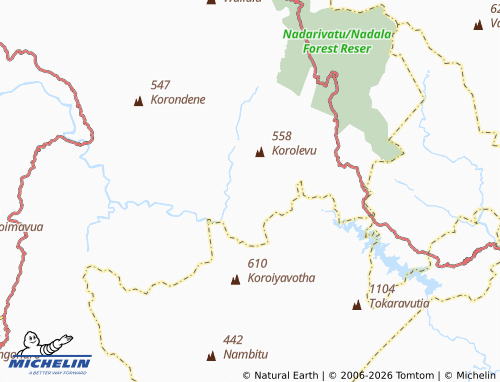 MICHELIN-Landkarte Nagatagata - ViaMichelin