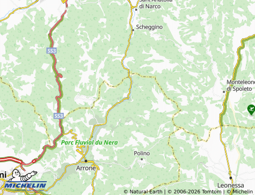 Carte MICHELIN Macenano - ViaMichelin