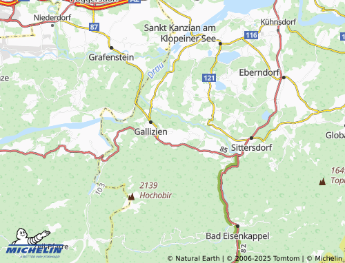 Mappa MICHELIN Enzelsdorf - ViaMichelin