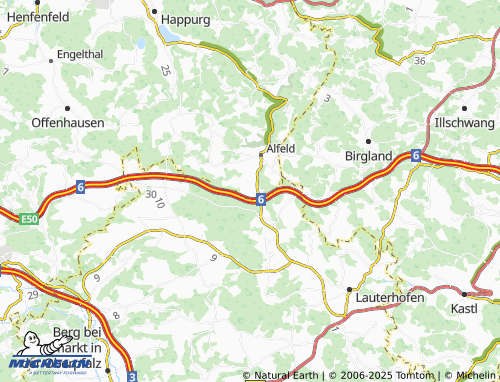MICHELIN Nonnhof map - ViaMichelin