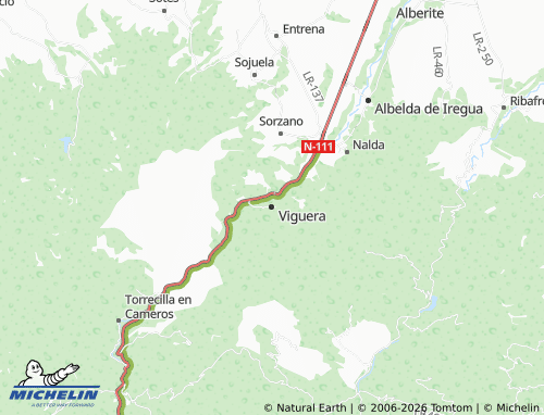Mapa MICHELIN Viguera - ViaMichelin