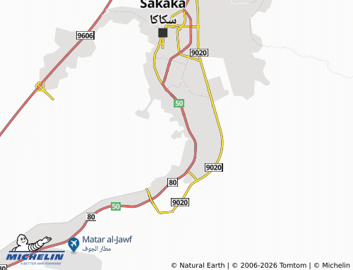 MICHELIN-Landkarte al-Khaleej - ViaMichelin