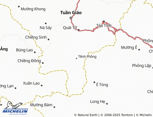MICHELIN-Landkarte Tênh Phông - ViaMichelin