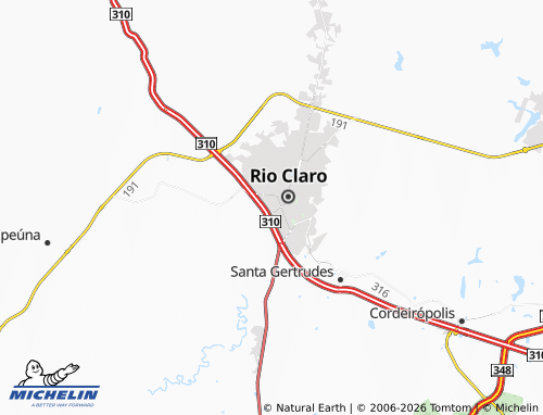 Mapa MICHELIN Cidade Claret - ViaMichelin