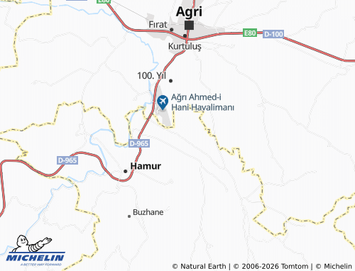 MICHELIN-Landkarte Adımova - ViaMichelin