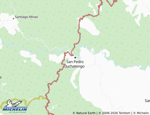 Mapa MICHELIN San Pedro Juchatengo - ViaMichelin