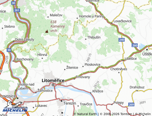 Mappa MICHELIN Myštice - ViaMichelin