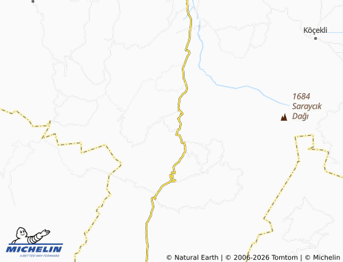 Mappa MICHELIN Garipşah - ViaMichelin