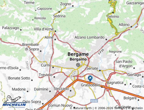 MICHELIN Castagneta map - ViaMichelin