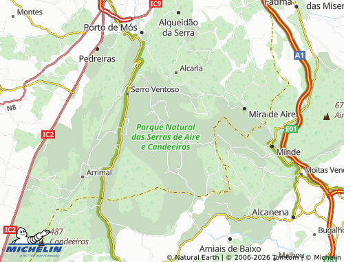 Mapa MICHELIN São Bento - ViaMichelin