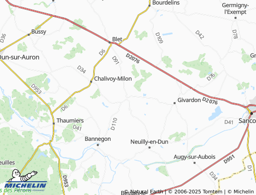 Carte MICHELIN Chaumont - ViaMichelin