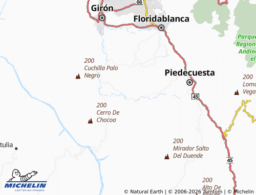 Carte MICHELIN Palogordo - ViaMichelin