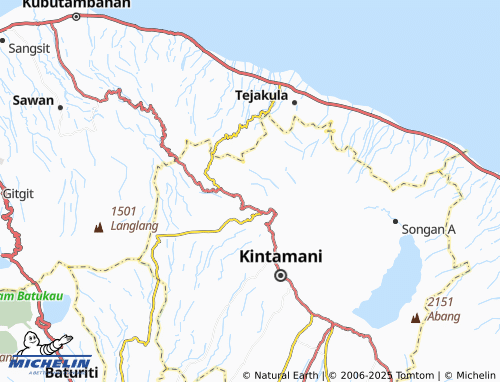 MICHELIN-Landkarte Bantang - ViaMichelin
