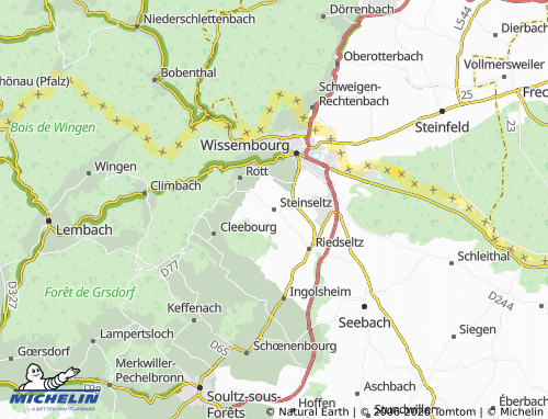 Mapa MICHELIN Steinseltz - ViaMichelin