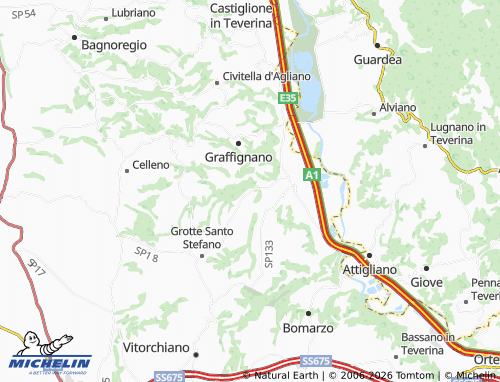 Mapa MICHELIN Montecalvello - ViaMichelin