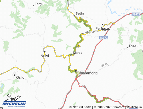 Mapa MICHELIN Martis - ViaMichelin
