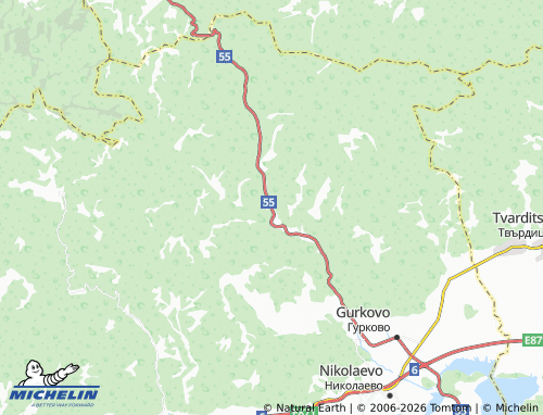MICHELIN-Landkarte Pchelinovo - ViaMichelin