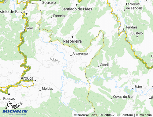 MICHELIN Pirraça map - ViaMichelin