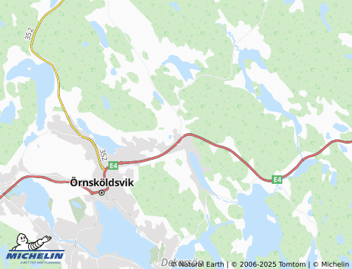 MICHELIN Arnäsvall map - ViaMichelin