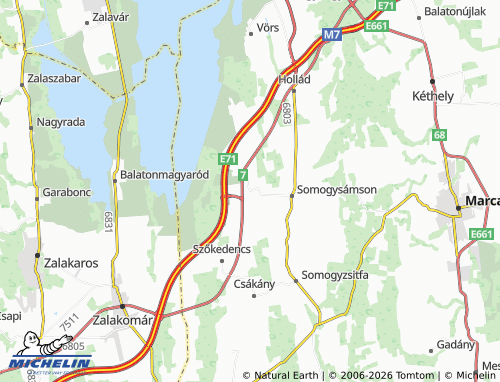 Mapa MICHELIN Sávoly - ViaMichelin