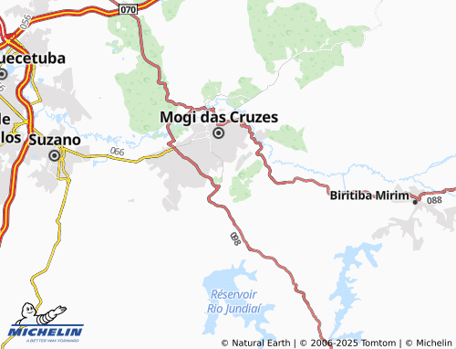 Carte MICHELIN Conjunto Habitacional Antônio Bovolenta - ViaMichelin