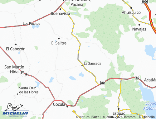 MICHELIN San Nicolás map - ViaMichelin