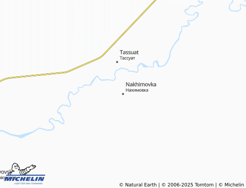 MICHELIN Nakhimovka map - ViaMichelin