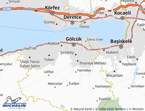 Mappa MICHELIN Düzağaç - ViaMichelin