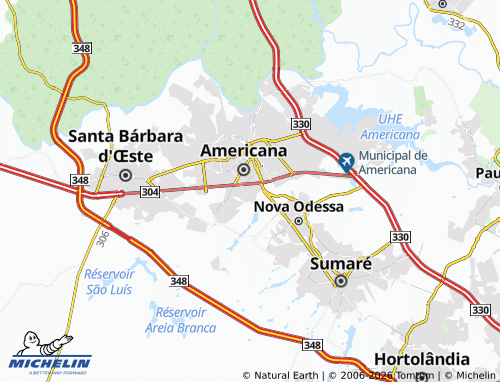 MICHELIN Vila Mathiesen map - ViaMichelin