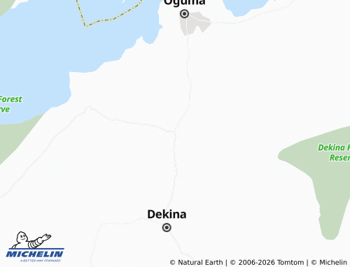 MICHELIN Odenyi map - ViaMichelin