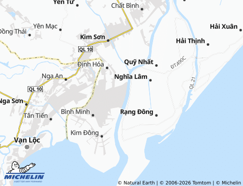 Mapa MICHELIN Kim Tân - ViaMichelin