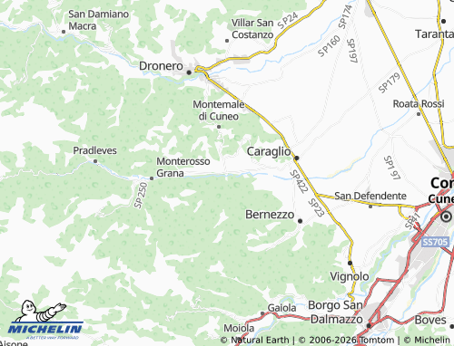 Kaart MICHELIN Valgrana - ViaMichelin
