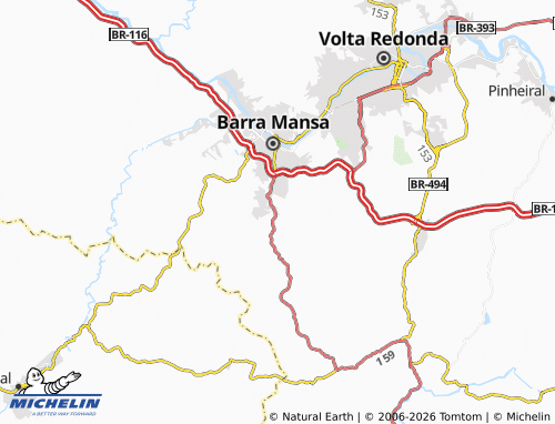 Mappa MICHELIN Santa Clara - ViaMichelin